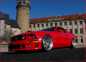 Preview: 1:18 Tuning Ford Mustang Roush RED Edition + HMC BBS LM Echtalu-Felgen = RAR+OVP